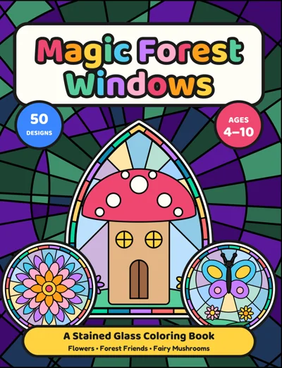 Magic Forest Windows book cover