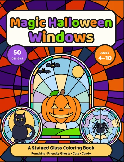 Magic Halloween Windows book cover